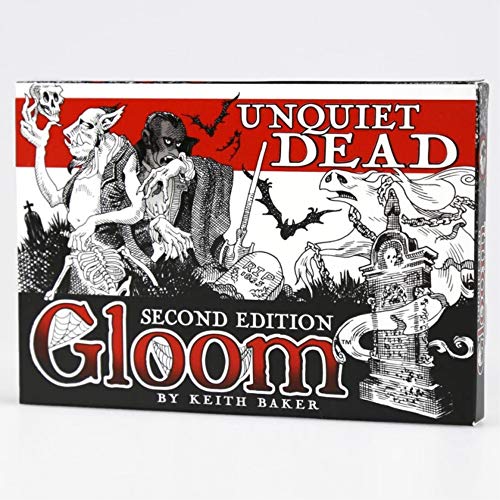Atlas Games ATG01355 - Kartenspiele, Gloom, Unquiet Dead, 2nd Edition Atlas Games ATG01355 - Kartenspiele, Gloom, Unquiet Dead, 2nd Edition von Atlas Games