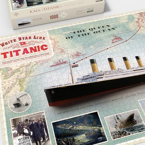 Atlas Puzzle 1000 Teile - Titanic 1912 von Atlas Puzzle