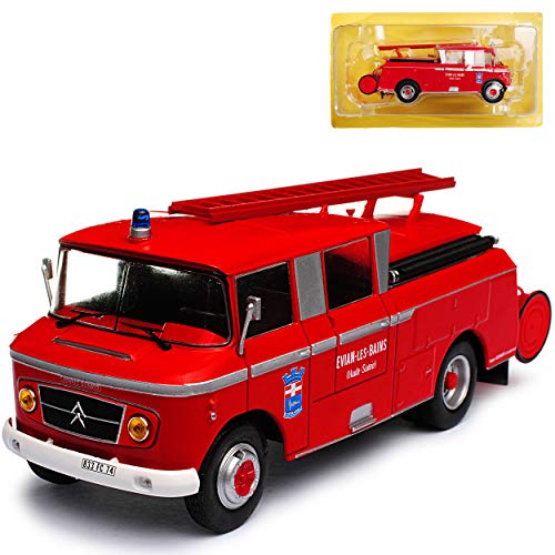 Atlas Citroen CD46 Feuerwehr Rot G190E027 1/43 Modell Auto von Atlas