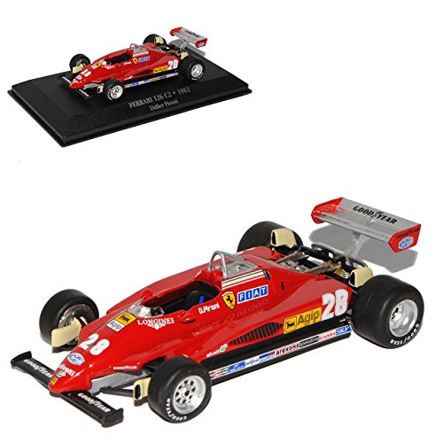 Atlas Ferrari 126 C2 Didier Pironi Vize Weltmeister 1982 Formel 1 1/43 Modell Auto von Ferrari