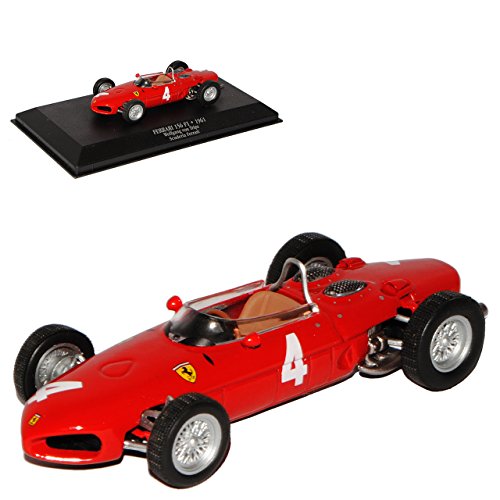 Atlas Ferrari 156 F1 1961 Wolfgang von Trips Formel 1 1/43 Modell Auto mit individiuellem Wunschkennzeichen von Atlas