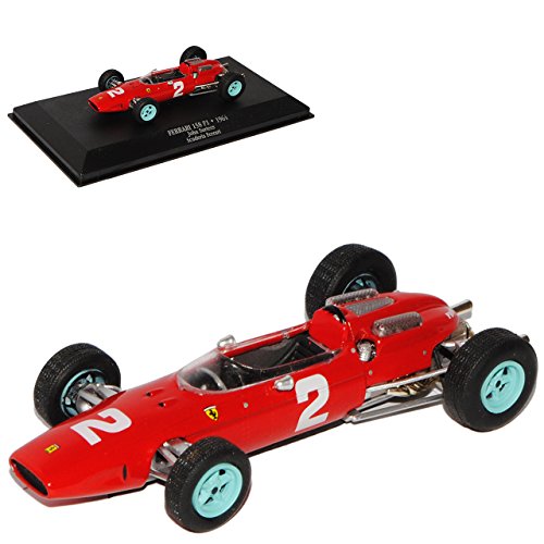 Atlas Ferrari 158 John Surtees Weltmeister 1964 Formel 1 1/43 Modell Auto mit individiuellem Wunschkennzeichen von Atlas