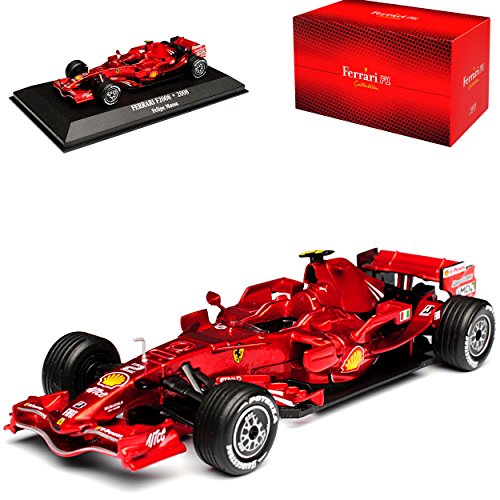 Atlas Ferrari F2008 Felippe Massa 2008 Formel 1 1/43 Modell Auto mit individiuellem Wunschkennzeichen von atlas editions