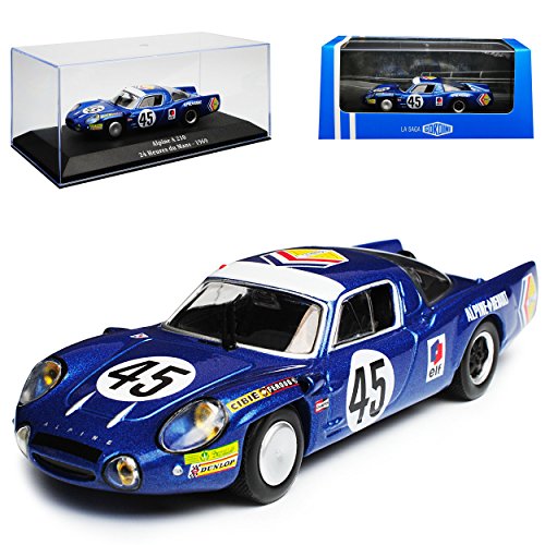 Atlas Renault Gordini Alpine A210 24H Du Le Mans 1969 1/43 Modell Auto mit individiuellem Wunschkennzeichen von Atlas