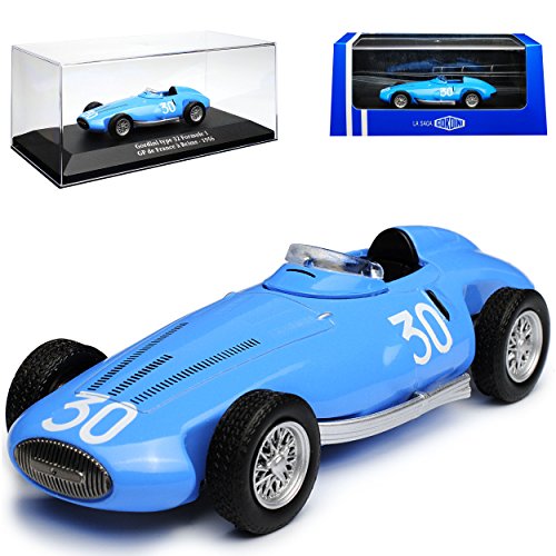 Atlas Renault Gordini Type 32 Formel 1 1956 1/43 Modell Auto mit individiuellem Wunschkennzeichen von Atlas