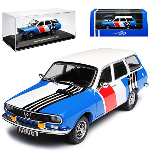 Atlas Renault R12 Gordini Break Kombi 1969-1980 1/43 Modell Auto mit individiuellem Wunschkennzeichen von Atlas