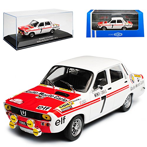 Atlas Renault R12 Gordini Limousine Rally Monte Carlo Monaco Ragnotti 1973 1969-1980 1/43 Modell Auto von atlas editions