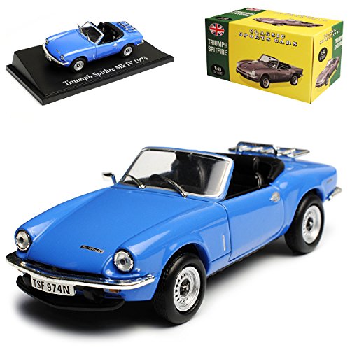 Atlas Triumph Spitfire MK4 Cabrio Blau 1962-1980 1/43 Norev Modell Auto von Atlas