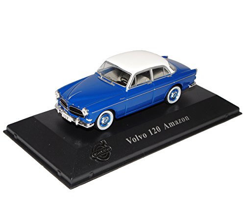 Atlas Volvo 120 Amazon Limousine Blau 1/43 Modell Auto von Atlas