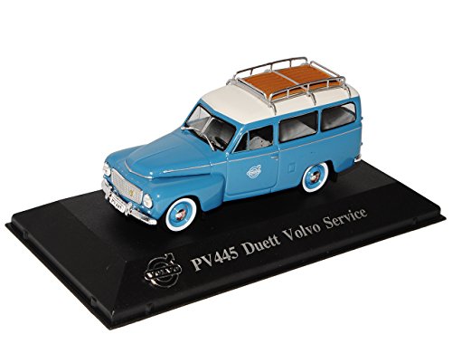 Atlas Volvo PV445 Duett Volvo Service Blau 1/43 Modell Auto von Atlas