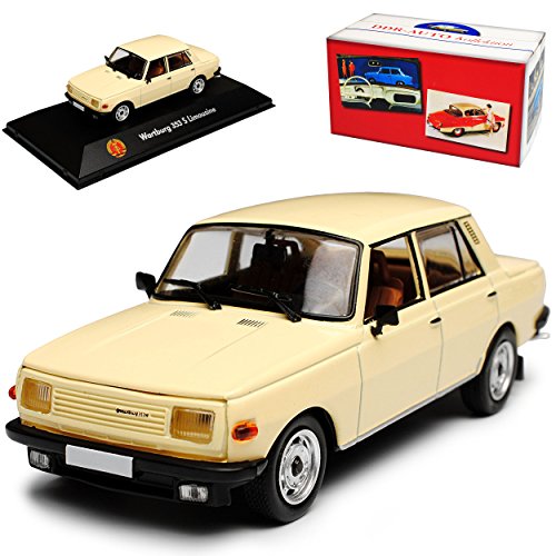 Atlas Wartburg 353 S De Luxe Limousine Beige 1966-1989 1/43 Modell Auto von Atlas