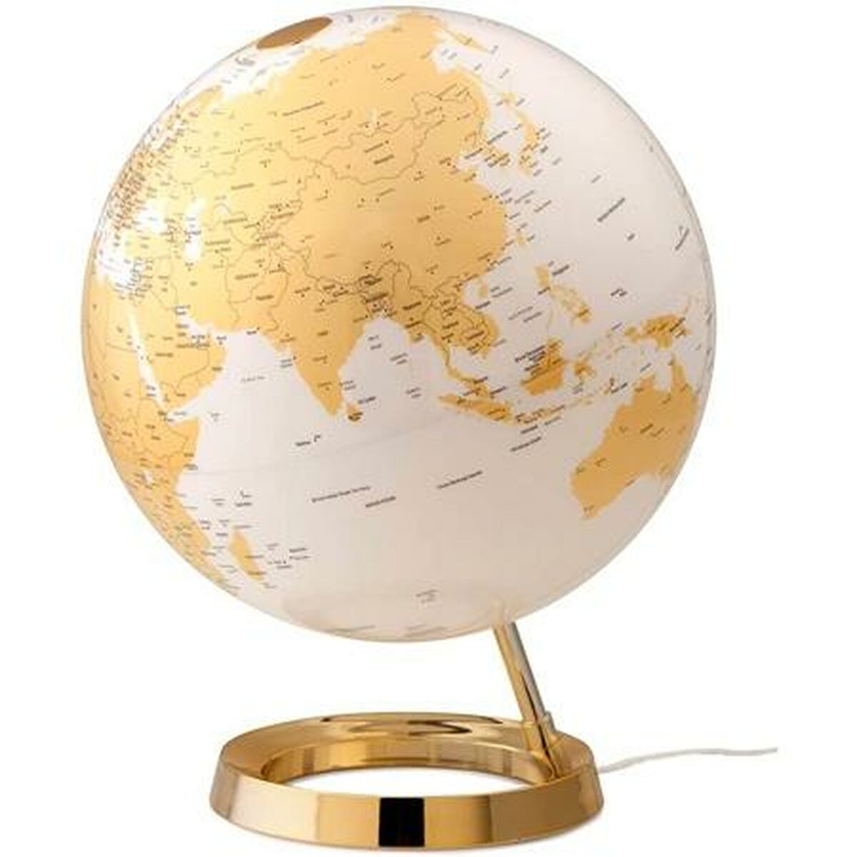 Terraqueo-Globus mit Licht Atmosphere Light & Colour Gold Kunststoff Ø 30 cm von Atmosphere