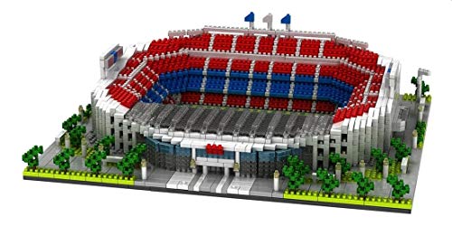 Atomic Building Barcelona Football Club Camp NOU Stadion. Modell zum Zusammenbau mit Nanoblöcken. Mehr als 3500 Stück von Atomic Building