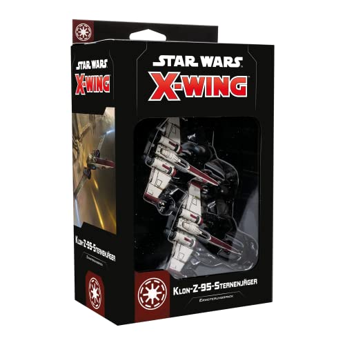 Atomic Mass Games, Star Wars: X-Wing 2. Edition – Klon-Z-95-Sternenjäger, Erweiterung, Tabletop, 2 Spieler, Ab 14+ Jahren, 30-45 Minuten, Deutsch von Atomic Mass Games