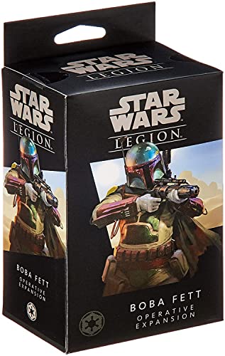 Atomic Mass Games, Star Wars: Legion Boba Fett Operative Expansion, Miniatures Game, Ages 14+, 2 Players, 120-180 Minutes Playing Time von Atomic Mass Games