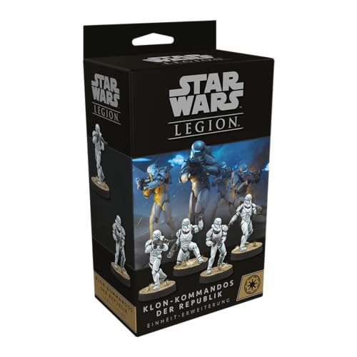 Atomic Mass Games, Star Wars: Legion – Klon-Kommandos der Republik, Einheit-Erweiterung, Tabletop, 2 Spieler, Ab 14+ Jahren, 120-180 Minuten, Deutsch von Atomic Mass Games