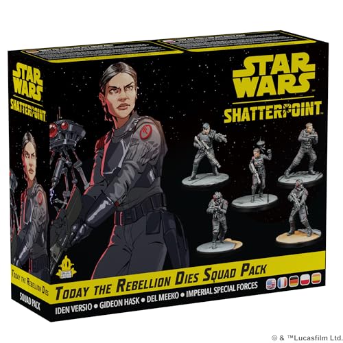 Atomic Mass Games, Star Wars: Shatterpoint – Heute stirbt die Rebellion, Squad-Erweiterung, Tabletop, 2 Spieler, Ab 14+ Jahren, 90-120 Minuten, Deutsch, Mehrsprachig von Atomic Mass Games