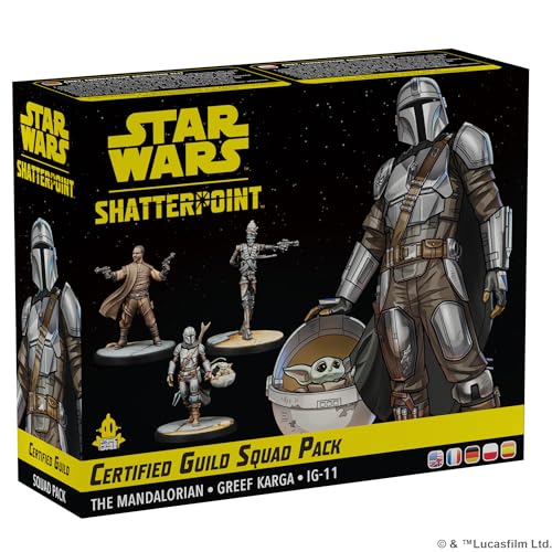 Atomic Mass Games, Star Wars: Shatterpoint – Zertifizierte Gilde, Squad-Erweiterung, Tabletop, 2 Spieler, Ab 14+ Jahren, 90-120 Minuten, Deutsch, Mehrsprachig von Atomic Mass Games