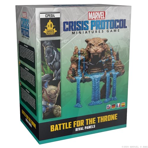 Atomic Mass Games, Marvel: Crisis Protocol – “Kampf um den Thron”, Rivalenset-Erweiterung, Tabletop, 2 Spieler, Ab 14+ Jahren, 90-120 Minuten, Deutsch, Mehrsprachig von Atomic Mass Games