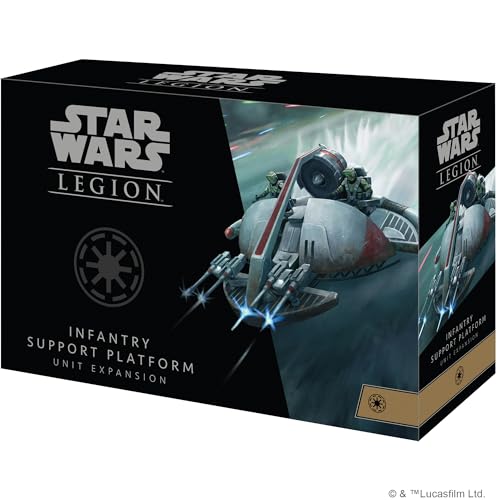 Atomic Mass Games , Star Wars Legion: Galactic Republic Expansions: Infantry Support Platform, Unit Expansion, Miniatures Game, Ages 14+, 2 Players, 90 Minutes Playing Time von Atomic Mass Games