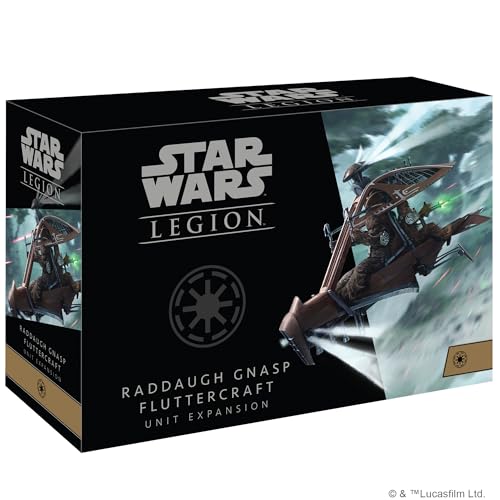 Atomic Mass Games | Star Wars Legion: Galactic Republic Expansions: Raddaugh Gnasp Fluttercraft | Unit Expansion | Miniatures Game | Ages 14+ | 2 Players | 90 Minutes Playing Time von Atomic Mass Games