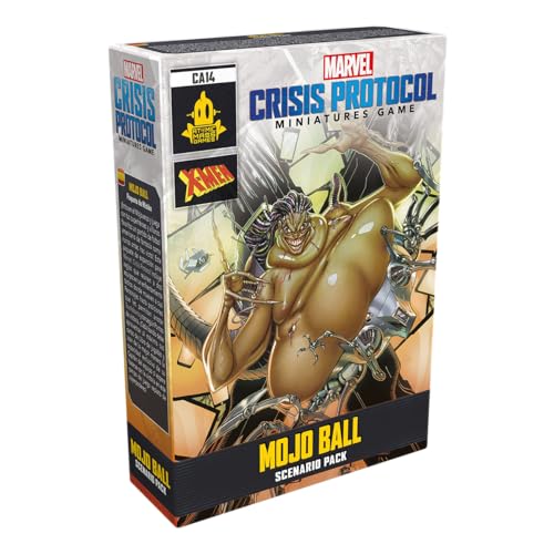 Atomic Mass Games, Marvel: Crisis Protocol – Mojo Ball, Scenario-Erweiterung, Tabletop, 2 Spieler, ab 14+ Jahren, 90-120 Minuten, Deutsch, Mehrsprachig von Atomic Mass Games