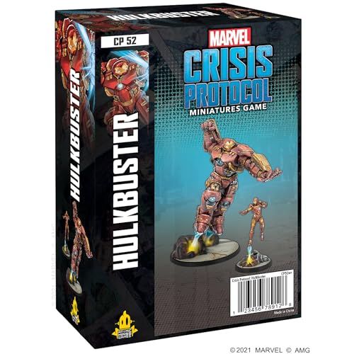 Atomic Mass Games , Hulkbuster: Marvel Crisis Protocol, Miniatures Game, Ages 14+, 2 Players, 45 Minutes Playing Time,Multicolor,FFGCP52 von Atomic Mass Games