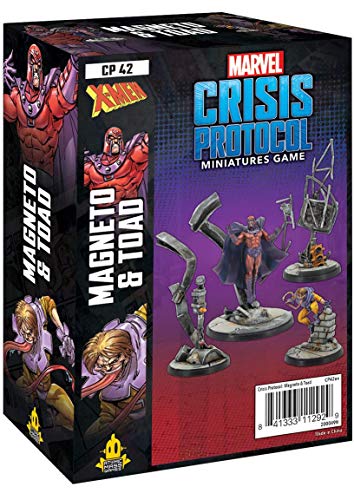 Atomic Mass Games - Marvel Crisis Protocol: Character Pack: Magneto and Toad - Miniature Game von Atomic Mass Games