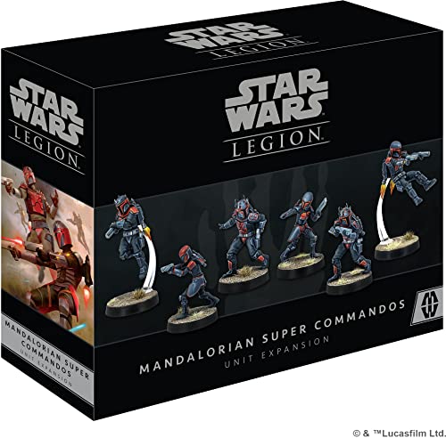 FANTASY Star Wars Legion: Mandalorian Super Commandos Unit Expansion - EN von Atomic Mass Games