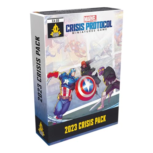 Atomic Mass Games, Marvel: Crisis Protocol – Krisen-Kartenpack 2023 “Uns steht eine Krise bevor!“, Erweiterung, Tabletop, 2 Spieler, Ab 14+ Jahren, 90-120 Minuten, Deutsch, Mehrsprachig von Atomic Mass Games