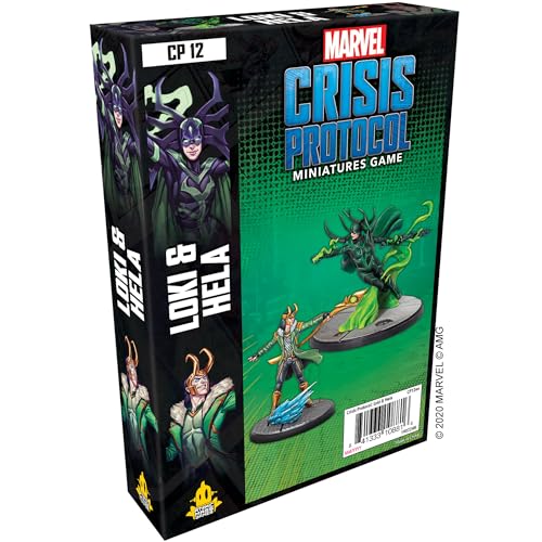 Atomic Mass Games - Marvel Crisis Protocol: Character Pack: Loki and Hela - Miniature Game von Atomic Mass Games