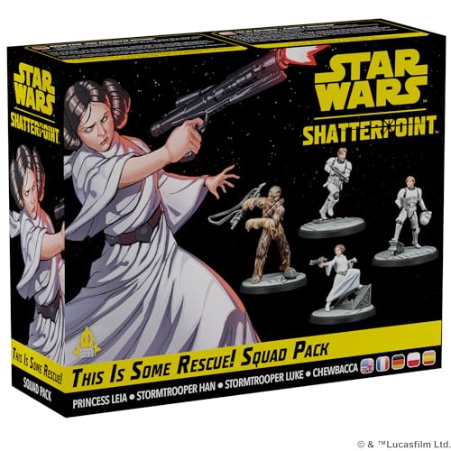 Atomic Mass Games, Star Wars: Shatterpoint – Eine fabelhafte Rettung, Squad-Erweiterung, Tabletop, 2 Spieler, Ab 14+ Jahren, 90-120 Minuten, Deutsch, Mehrsprachig von Atomic Mass Games