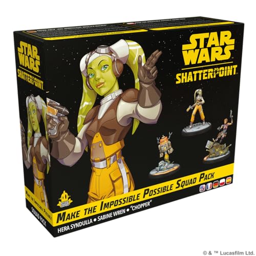 Atomic Mass Games, Star Wars: Shatterpoint – Das Unmögliche möglich machen, Squad-Erweiterung, Tabletop, 2 Spieler, ab 14+ Jahren, 90-120 Minuten, Deutsch, Mehrsprachig von Atomic Mass Games