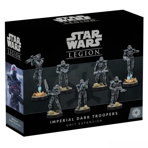 Atomic Mass Games Star Wars Legion Dark Troopers Erweiterung,Zwei Spieler Miniaturen Kampfspiel,Strategiespiel für Erwachsene und Jugendliche,durchschnittliche Spielzeit 3 Stunden,hergestellt von Atomic Mass Games