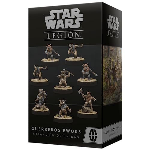 Atomic Mass Games Star Wars Legion - Ewoks Krieger - Miniaturspiel auf Spanisch von Atomic Mass Games