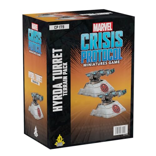 Atomic Mass Games Zubehör CP179EN Marvel Crisis Protocol: Hydra Turret Terrain Pack-EN, Mehrfarbig, S von Atomic Mass Games