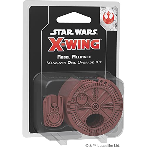 Fantasy Flight Games , Star Wars X-Wing Second Edition: Star Wars X-Wing: Rebel Alliance Maneuver Dial Upgrade Kit, Miniature Game, 2 Players, Ages 14+ Years, 45+ Minutes Playtime von Atomic Mass Games