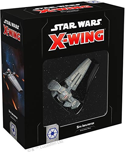 Fantasy Flight Games - Star Wars X-Wing Second Edition: Separatist Alliance: Sith Infiltrator Expansion Pack - Miniature Game von Atomic Mass Games