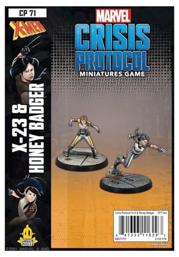 Marvel Crisis Protocol: X-23 & Honey Badger Character Pack - EN von Atomic Mass Games