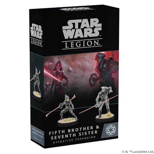 Star Wars: Legion Fifth Brother and Seventh Sister Operative Expansion - Tabletop Miniaturen Spiel, Strategiespiel für Kinder und Erwachsene, ab 14 Jahren, 2 Spieler, 3 Stunden Spielzeit, hergestellt von Atomic Mass Games