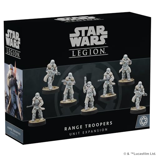 Star Wars: Legion Range Troopers Expansion – Entfesseln Sie die Macht der imperialen Troopers! Tabletop-Miniatur-Strategiespiel für Kinder und Erwachsene, ab 14 Jahren, 2 Spieler, 3 Stunden Spielzeit, von Atomic Mass Games