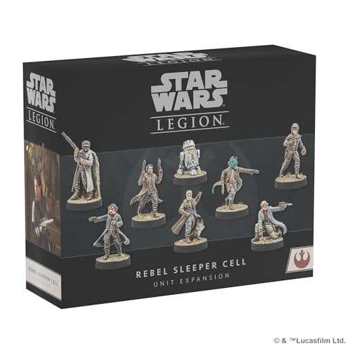 Atomic Mass Games Star Wars: Legion Rebel Sleeper Cell Unit Expansion - Strike from The Shadows! Tabletop Miniatures Strategiespiel, ab 14 Jahren, 2 Spieler, 3 Stunden Spielzeit, Made by von Atomic Mass Games