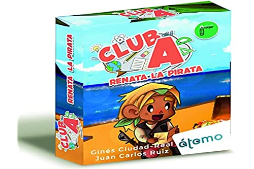 Átomo Games - Renata la Pirat Club A Kartenspiel, Mehrfarbig (XAG-29376) von Atomo Games