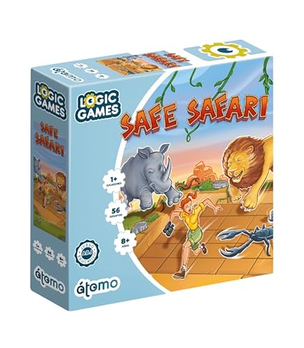 Safe Safari Logikspiel ab 8 Jahren von Atomo Games