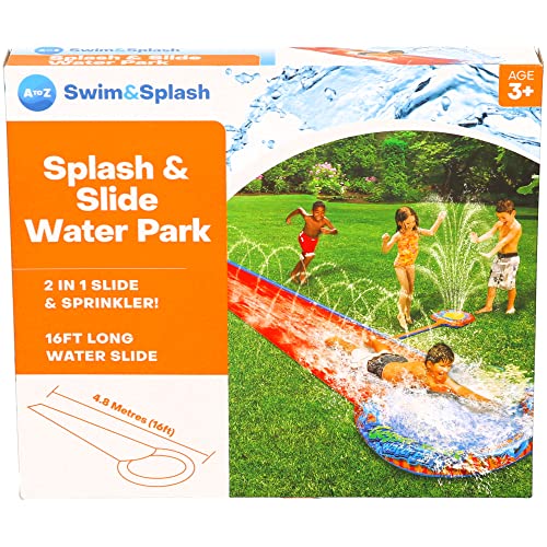 Atoz 5650 Wasserrutsche, Orange, Extra Large von Atoz