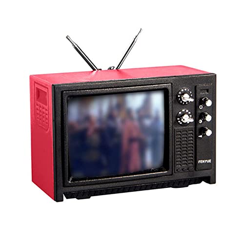 1:12 Haus TV Miniatur-Simulation Wohnzimmer Dekoration Fernseher Dekor Spielzeug für Kinder G5h1 Modell TV, Miniatur-Miniatur-Miniatur-Zubehör, Miniatur-Miniture-Modell, Miniatur-Miniture-Modell, von Atthatmmt