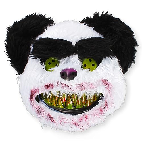 Atuoxing Bärenmaske Halloween Maske Horror, Blutiger Bär Maske Halloween Gruselige Masken Kostüm, Cosplay Masken für Erwachsene Kinder Karneval Maskerade (Bär) von Atuoxing