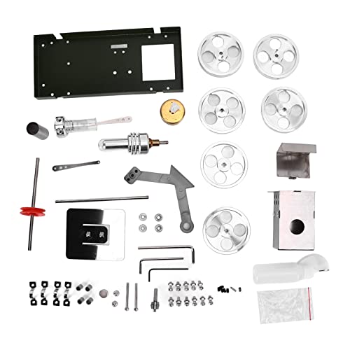 Atyhao Dampfmaschinenbausatz, Experimentieren & Forschen Spielzeug Stirling-Automotormodell Robust, langlebig für Physik, mechanisches Lernen für Klassenzimmer-Demonstrationen von Atyhao