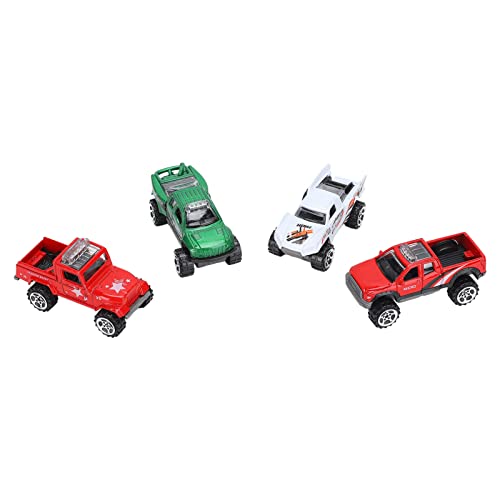 Atyhao Geländewagen-Spielzeug, Sammel-Pickup-Modell-Set Im Maßstab 1:64, Sicheres Graffiti-Design für ab 3 Jahren (#2) von Atyhao