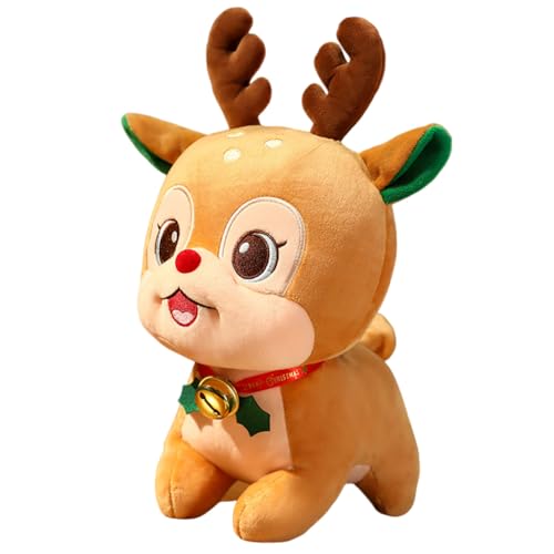 Aublinto Christmas Plush Toys PP Cotton: Weihnachts-Plüschtier aus PP-Baumwolle - Der Zauberhafte Begleiter für die Festliche Saison Deko. Weihnachtshirsch von Aublinto